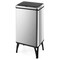 Costway Stainless Steel Trash Can 13.2 Gallon Automatic Motion Sensor Garbage Bin Silver/Black